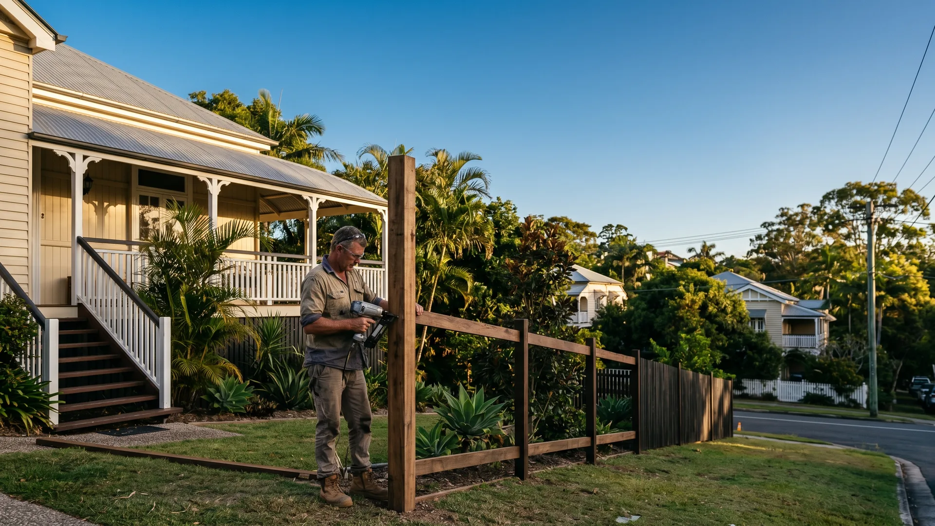 Fencing in Indooroopilly in Indooroopilly